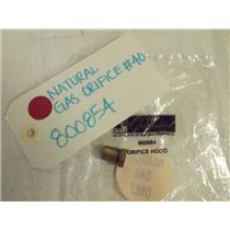 WOLF STOVE 800854 NATURAL GAS ORIFICE #40 NEW