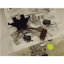 MAYTAG WHIRLPOOL DISHWASHER 4387493 SWITCH KIT NEW