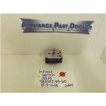 WHIRLPOOL STOVE 7403P239-60 INFINITE SWITCH 8.9-11.0A 240V (BLACK) USED