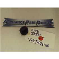 MAGIC CHEF MAYTAG STOVE 7737P021-60 KNOB (BLACK) USED
