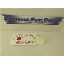 FRIGIDAIRE KENMORE STOVE 316208102 KNOB (BSQ) USED