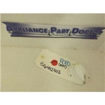 KENMORE FRIGIDAIRE  STOVE 316442403 KNOB (WHT) USED