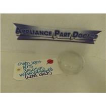 WHIRLPOOL STOVE 3150505 WPW10454648 OVEN LIGHT LENS USED