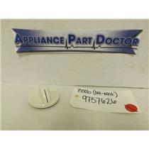 MAYTAG WHIRLPOOL STOVE 9757626 KNOB (OFF-WHT) USED