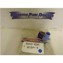 WHIRLPOOL AMANA REFRIGERATOR 60184-4 WATER VALVE NEW