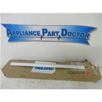 MAYTAG WHIRLPOOL MICROWAVE 05200218 LOWER DOOR TRIM (WHT) NEW