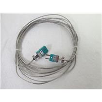 Labfacility XE7038 Type K Thermocouple Extension Lead w/Mini Plug/Socket (IEC)