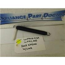 JENN AIR MAYTAG DISHWASHER WP99002469 WP912653 DOOR SPRING W/LINK USED