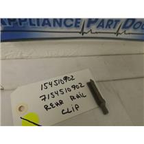 ELECTROLUX DISHWASHER 154510902 7154510902 REAR RAIL CLIP USED