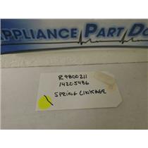 AMANA DISHWASHER R9800211 14205486 SPRING LINKAGE USED