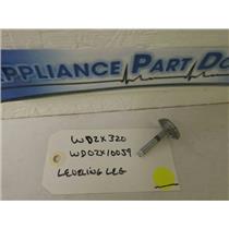 GENERAL ELECTRIC HOTPOINT DISHWASHER WD2X320 WD02X10059 LEVELING LEG USED