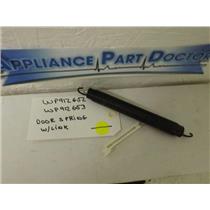 JENN AIR MAYTAG DISHWASHER WP912652 WP912653 DOOR SPRING W/LINK USED