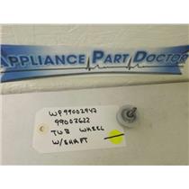 MAYTAG JENN AIR DISHWASHER WP99002947 99002622 TUB WHEEL W/SHAFT USED