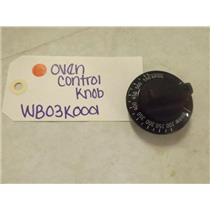 GENERAL ELECTRIC STOVE WB03K0001 OVEN CONTROL KNOB NEW