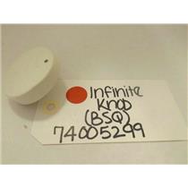 MAYTAG WHIRLPOOL STOVE 74005299 INFINITE KNOB (BSQ) NEW