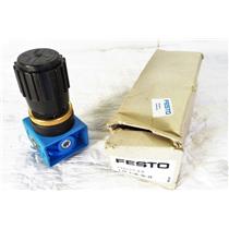 Festo LR 1/8-S-B Regulator Valve 1/8" NPT New 13000939