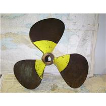 Boaters Resale Shop of TX 1611 2574.02 BRONZE 3 BLADE 28RH32 PROP FOR 2" SHAFT