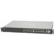 Cisco SG220-26P 24-Port 10/100/1000 PoE 2 Gigabit Combo Ports Switch