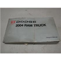 2004 DODGE RAM OWNERS MANUAL OEM