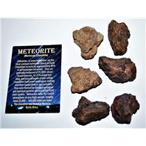 MOROCCAN Chondrite Stony METEORITE "B" Grade Lot 200-250 grams 16o