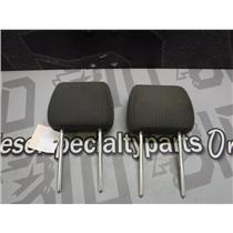 2008 - 2010 FORD F350 XLT CREWCAB REAR SEAT HEAD RESTS (GREY) OEM