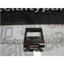 2007 - 2009 FORD EXPEDITION MAX CENTER DASH CLIMATE HEAT AC SEAT INFO WOODGRAIN