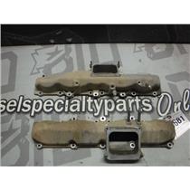 2001 - 2004 GMC LB7 6.6 DURAMAX INTAKE MANIFOLD DRIVER / PASSENGER PAIR OEM