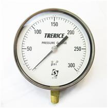 Trerice 600CB4502LA140 0-300PSI Pressure Gauge 4.5" Face 1/4" NPT New