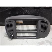 1999 - 2002 FORD F150 LARIAT XLT DASH 4X4 VENTS DARK GREY OEM