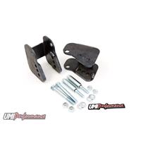 UMI Performance 82-02 Camaro Lower Control Arm Relocation Brackets Weld-In