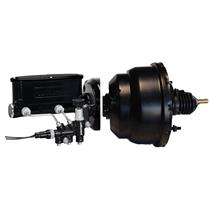 Black 7" Booster w/ Wilwood 1 1/8" Master Cylinder Black & Proportioning Valve