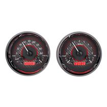 Dual Round Universal VHX System, Carbon Fiber Face - Red Display