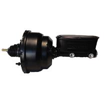 BLACK 7" Dual Diaphragm Booster Wilwood Tandum Aluminum Master 1 1/8" Black