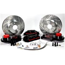 BAER Brakes 13" Front Track4 Brake System GM AFX Body Black Powder Coat