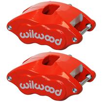 Wilwood GM D52 Dual Piston Calipers PAIR # 120-10937 RED