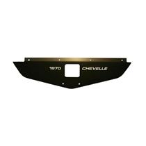 70 Chevelle Radiator Show Filler Panel Black Anodized Chevelle 70CH-02B