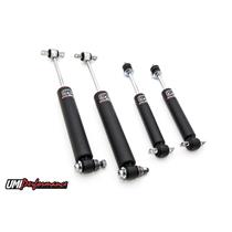 UMI Performance 64-67 Chevelle A-Body Mono Tube Shock Front & Rear Package Kit
