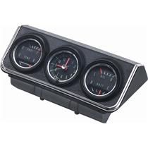 OER 1967 Camaro / Firebird Console Gauges Assembly; 4 Gauges with Clock 3952637