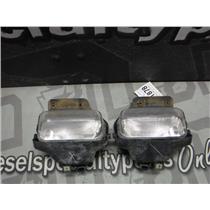 2001 - 2004 CHEVROLET 2500 HD OEM BUMPER LIGHTS FOG DRIVING (2) OEM