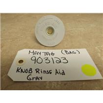 Maytag Dishwasher 903123 Knob Rinse Aide Gray