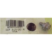 GE WASHER WH02X10037 SCREW 1/4 (NEW)