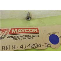 MAYTAG REFRIGERATOR 414004-35 SCREW (NEW)