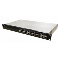 Cisco Small Business SF300-24 SRW224G4-K9 24-Port 10/100 4 Gigabit Uplink Switch