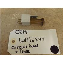 GE WASHER WH12X97 CIRCUIT BOARD & TIMER (NEW)