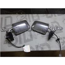 1995 - 1997 DODGE RAM 2500 3500 OEM POWER HEATED CHROME MIRRORS GOOD SHAPE