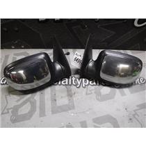 2004 - 2005 CHEVROLET 2500 3500 0EM CHROME REARVIEW MIRRORS (PAIR) POWERED HEAT