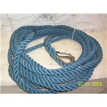 Boaters’ Resale Shop of TX 2107 1175.02 DOCK LINE 40 FEET OF 1" with EYE SPLICE