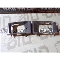 2003 - 2007 FORD F350 F250 XL HEADLIGHT SURROUND BRAKETS HOLDERS (GREY) PLASTIC