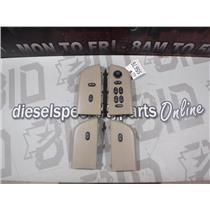 2004 - 2008 FORD F150 KING RANCH OEM WINDOW LOCK SWITCHES CREW CAB (TAN) 4