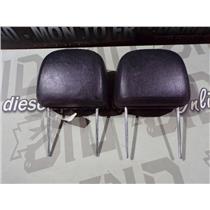 2003 2004 DODGE 2500 SLT CREWCAB FRONT SEAT LEATHER HEAD RESTS (CHARCOAL) GREY